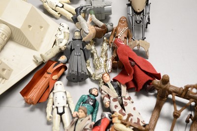 Lot 488 - Star Wars figures and vehicles