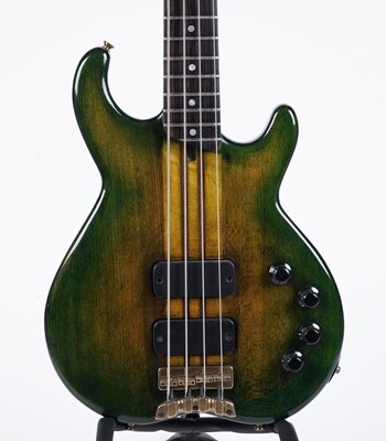 Lot 413 - Tim de Whalley custom active bass guitar