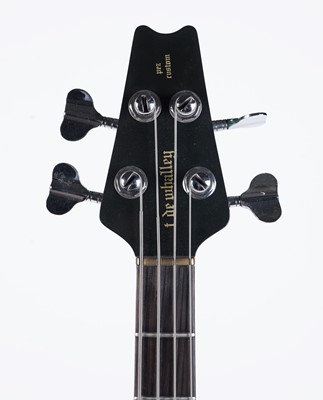 Lot 413 - Tim de Whalley custom active bass guitar
