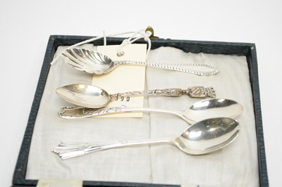 Lot 207 - Victorian and later silver collectibles