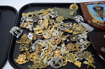 Lot 386 - A collection of military cap and other badges