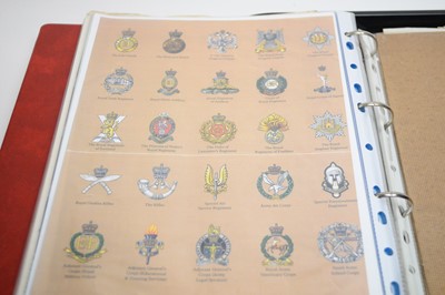 Lot 386 - A collection of military cap and other badges
