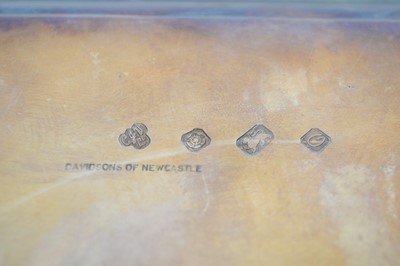 Lot 252 - A silver salver presented by PM Margaret Thatcher