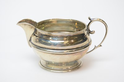 Lot 240 - A George V silver coffee service