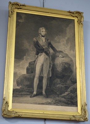 Lot 417 - Two engravings, in gilt frames