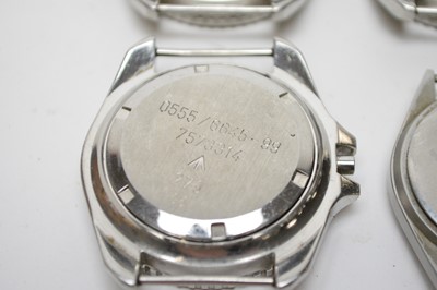 Lot 215 - A collection of Military CWC watch parts