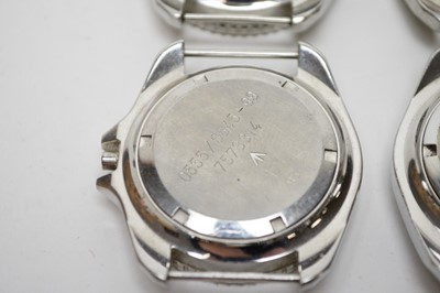 Lot 215 - A collection of Military CWC watch parts