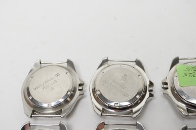 Lot 215 - A collection of Military CWC watch parts