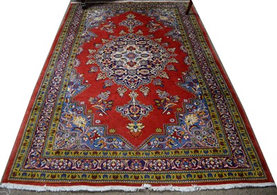 Lot 94 - A vintage Islamic Persian rug