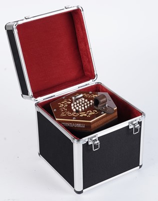 Lot 316 - Crucianelli English system 48 key concertina