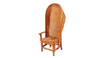 Lot 953 - Robert Harcus Towers: A late 20th Century pine Orkney chair