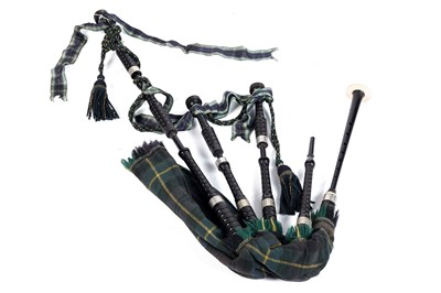 Lot 327 - Set of Scottish bagpipes