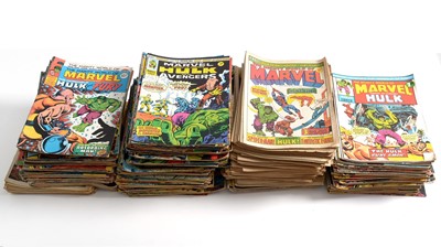 Lot 210 - The Mighty World of Marvel Weekly