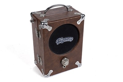 Lot 432 - Gibson USA plush lined gig bag and a Pignose amp