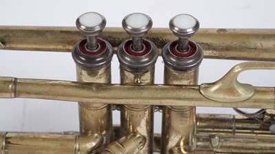 Lot 331 - Melody Maker trumpet cased