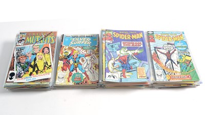 Lot 197 - The New Mutants, Silver Surfer and other Marvel Comics