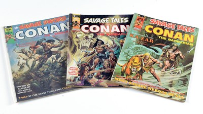 Lot 63 - Conan magazines by Marvel/Curtis