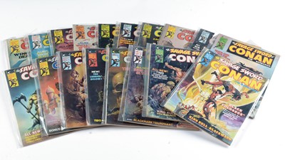 Lot 64 - The Savage Sword of Conan magazine by Marvel Curtis