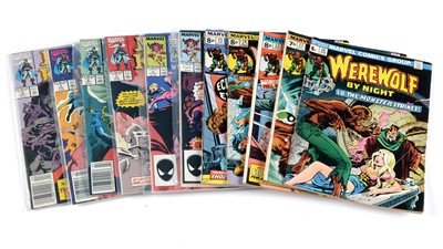 Lot 34 - Werewolf by Night, Black Knight and The Fantastic Four by Marvel Comics