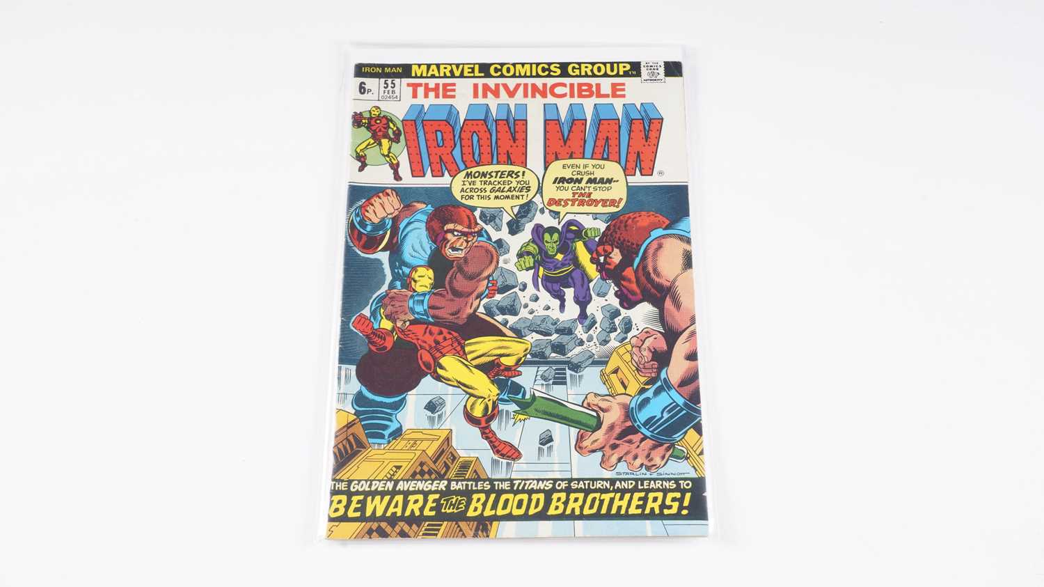 Lot 84 - Iron Man No. 55 by Marvel Comics