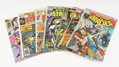 Lot 25 - Horror and mystery comics by Marvel