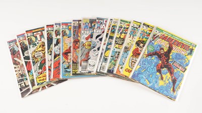Lot 143 - Captain America and four comics by Marvel
