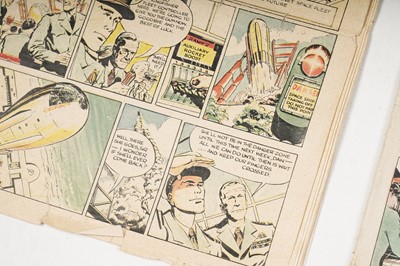 Lot 287 - The Eagle Comic No's. 1 & 2, with Dan Dare sticker-album.