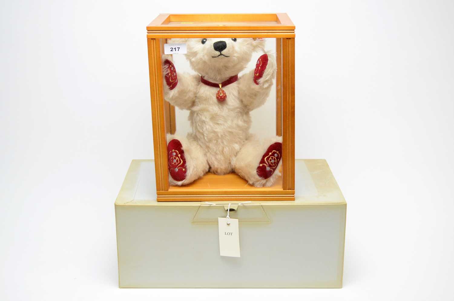 Lot 217 - A Steiff ‘Nicholas’ Faberge inspired teddy bear