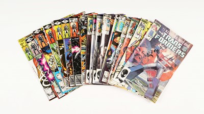 Lot 153 - Transformers and other comics by Marvel