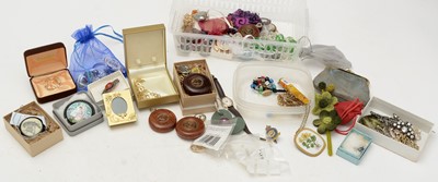 Lot 451 - A large selection of costume jewellery