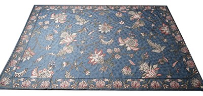 Lot 1023 - An Italian chain-stitched carpet