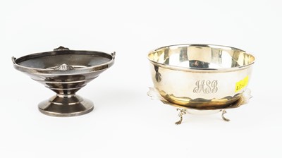 Lot 403 - Three silver dishes