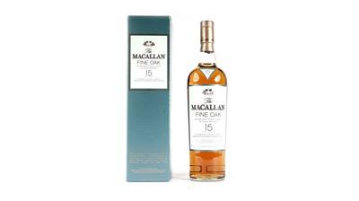 Lot 132 - The Macallan Fine Oak Highland single malt Scotch Whisky, 15 years old