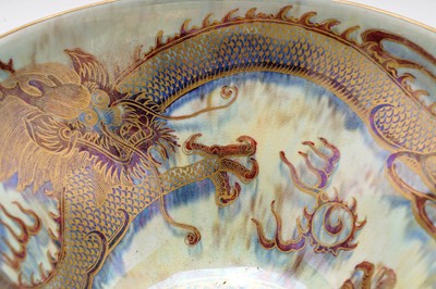 Lot 807 - Wedgwood Dragon Lustre footed bowl
