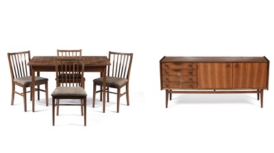 Lot 21 - A Younger Ltd: A mid-century teak dining room suite