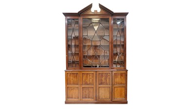 Lot 982 - A 19th Century mahogany bookcase