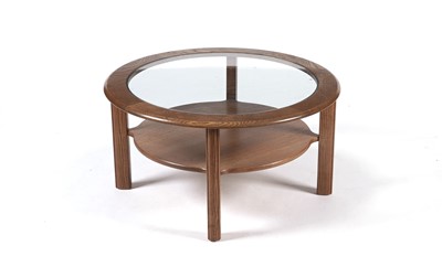 Lot 69 - A retro oak coffee table