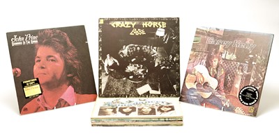 Lot 646 - 10 folk rock LPs