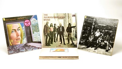 Lot 651 - 7 Allman Brothers Band LPs