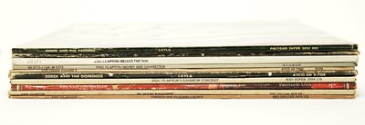 Lot 653 - 10 Eric Clapton and Cream LPs