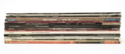 Lot 685 - 17 Eric Clapton LPs