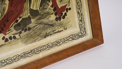 Lot 127 - Julian Trevelyan - Harbour | lithograph