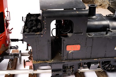 Lot 913 - A 5-inch gauge coal-fired live-steam kit-built model of a 0-4-2 locomotive