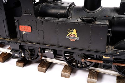 Lot 913 - A 5-inch gauge coal-fired live-steam kit-built model of a 0-4-2 locomotive