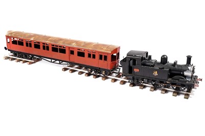Lot 913 - A 5-inch gauge coal-fired live-steam kit-built model of a 0-4-2 locomotive