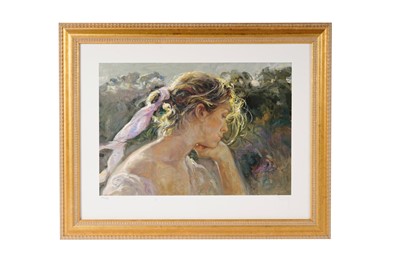 Lot 225 - After Jose Royo - The Pink Ribbon | signed limited edition print