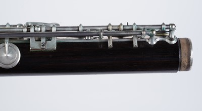 Lot 320 - J. Mollenhauer & Sohn Rosewood Flute