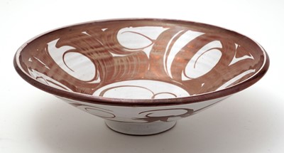 Lot 98 - Edgar Campden copper lustre bowl