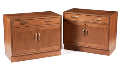 Lot 26 - G Plan - Sierra: A pair of retro teak cabinets