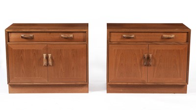 Lot 26 - G Plan - Sierra: A pair of retro teak cabinets